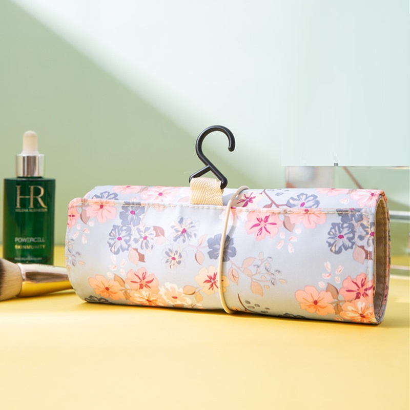 Women Travel Cosmetic Bag Makeup Pouches for Women, Roll Up Makeup Hanging  Bag