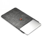 Dark Grey Flap Laptop Sleeve