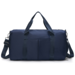 Navy Blue Travel Duffel Bag