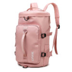 Pink Sports Duffel Bag