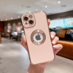 Pink Luxury Plating iPhone Case