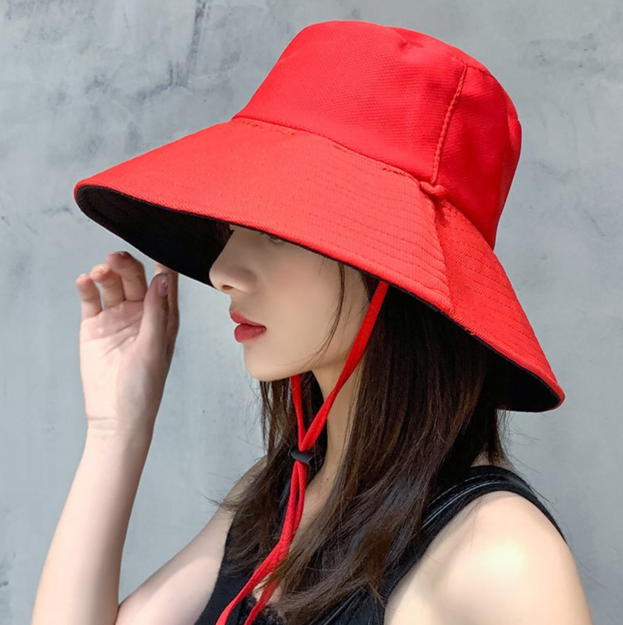 Reversible Bucket Summer Hat for Women - Tinsico