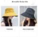 Reversible Bucket Summer Hat for Women - Image 2