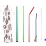 Multicolor SS Straw Set