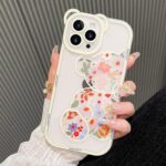 White Bear Chain iPhone Case