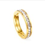 Sleek Victorian Zirconia Ring
