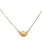 3D Style Pearl Pendant
