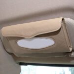 Car Sun Visor Tissue Holder Beige