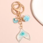 Keychain Blue Fishtail