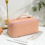 Pink Large Capacity Cosmetic Bag