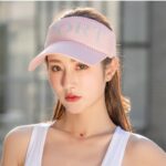Pink Women Sport Sun Visor Hat