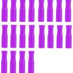 Purple Silicon Straw Tips