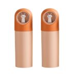 Pink Orange Toothbrush Case Holder