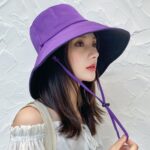 Purple Bucket Summer Hat