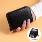 9 Slot Black Multi-functional card holder