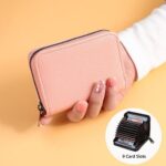 9 Slot Pink Multi-functional card holder