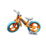 Blue Orange Glide Bicycle Keychain Pendant