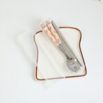 Pink Rabbit Cutlery Set