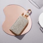 Sparkly Car Key Holder Case Silver Gold