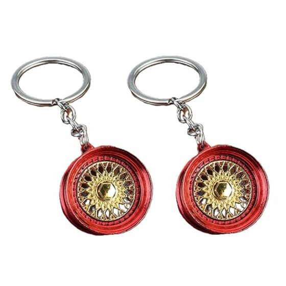 Wheel Rim Keychain (Pack of 2)
